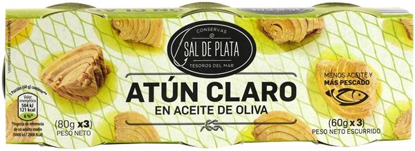 SAL DE PLATA (ALDI) ATÚN CLARO EN ACEITE DE OLIVA