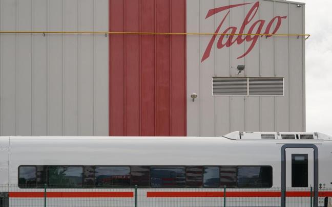 Instalaciones de Talgo en la localidad alavesa de Rivabellosa.