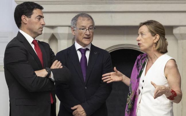 El lehendakari, Imanol Pradales, en el Palacio Miramar
