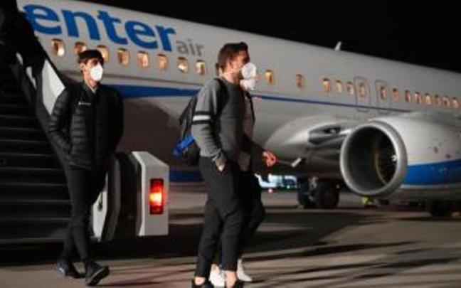 La expedición de la Real en uno de sus viajes