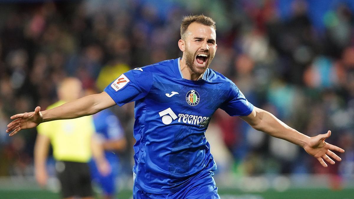 Borja Mayoral, delantero del Getafe. GETAFE CF