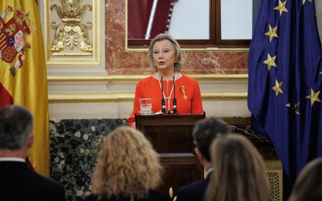 La presidenta de la Comisión General de Comunidades Autónomas del Senado, Luisa Fernanda Rudi.