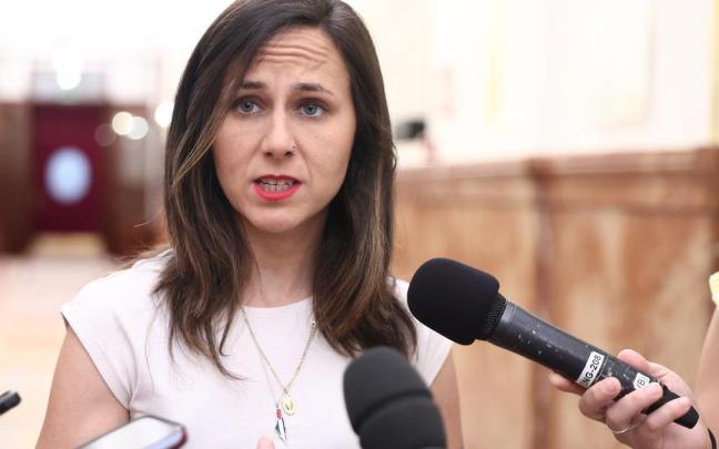 La secretaria general de Podemos, Ione Belarra.