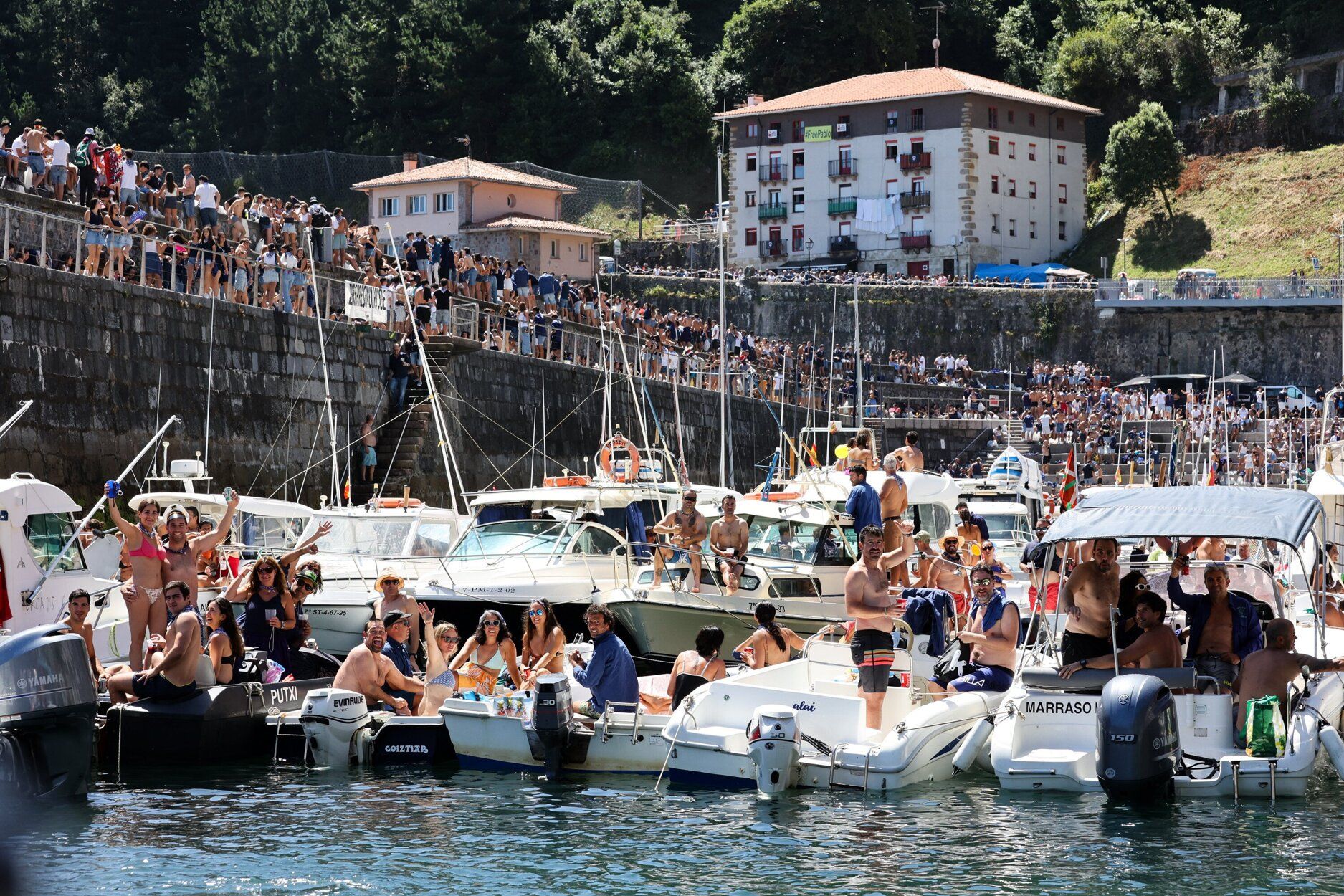 Madalenas en Elantxobe.