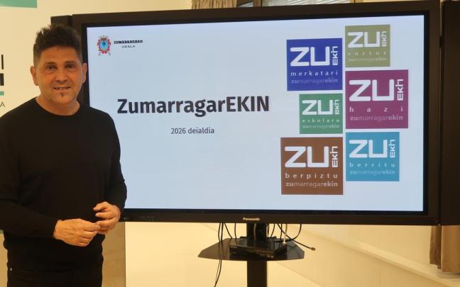 Mikel Serrano alkatea, aurkezpen ekitaldian.