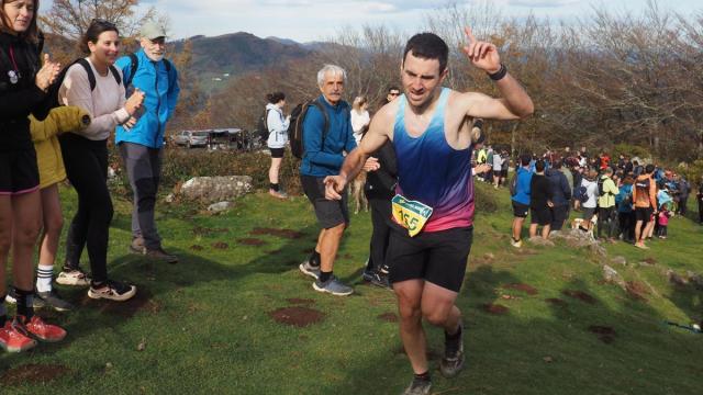 La llegada de los corredores a Karakate, en imágenes