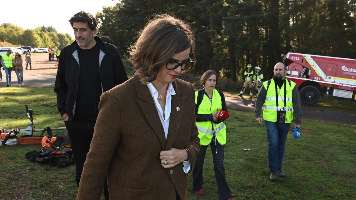 Elixabete Etxanobe reconoce que ha sido "una sorpresa tremenda" conocer que el BBB no contará con ella para encabezar las listas a las elecciones forales de 2027 | Gaizka Portillo