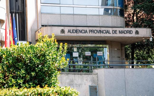 Audiencia provincial de Madrid.