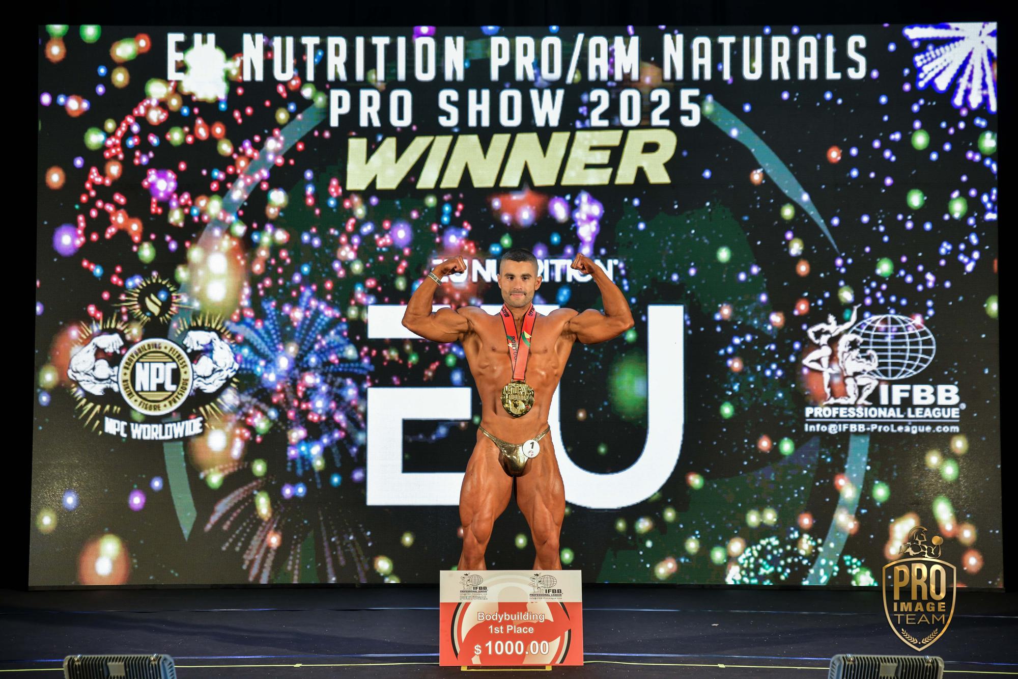 Martín en una de sus recientes competiciones.