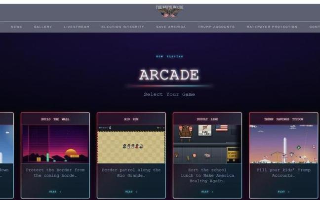 Captura de pantalla de 'Arcade'.