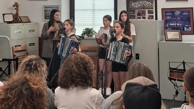 Una de las imágenes que ha dejado esta semana el ciclo Apirilean Musika.