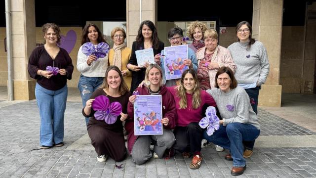Presentación del programa en torno al 8M de Zarautz.