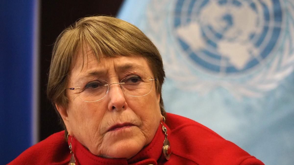 La expresidenta chilena Michelle Bachelet.