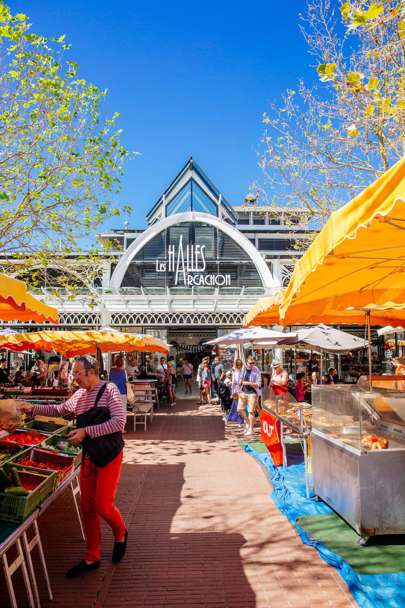 Mercado de Arcachon.