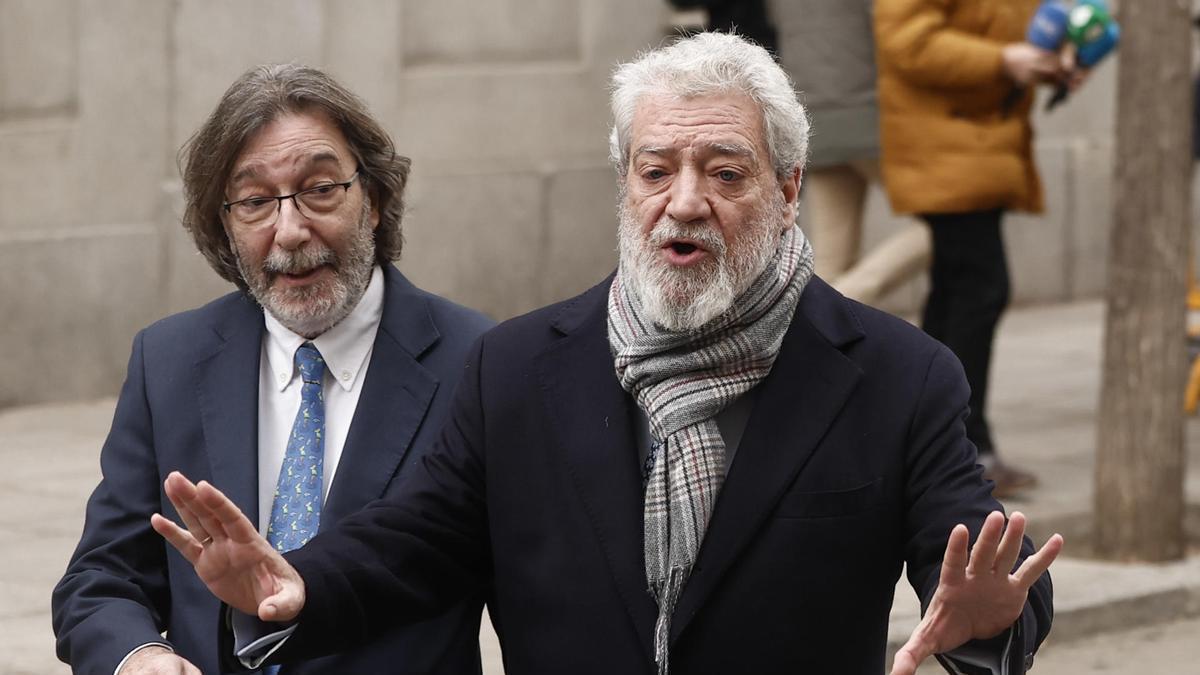 El jefe de gabinete de Isabel Díaz Ayuso, Miguel Ángel Rodríguez, a su salida del Tribunal Supremo.