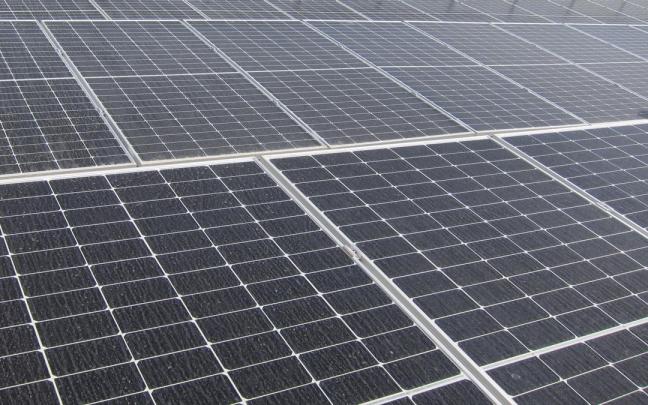 Planta fotovoltaica, en una imagen de archivo. Planta fotovoltaica, en una imagen de archivo.