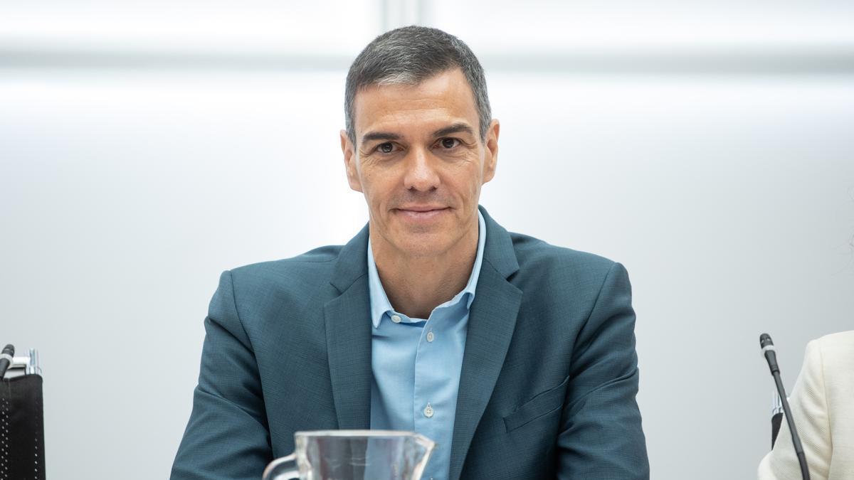 El presidente del Gobierno, Pedro Sánchez