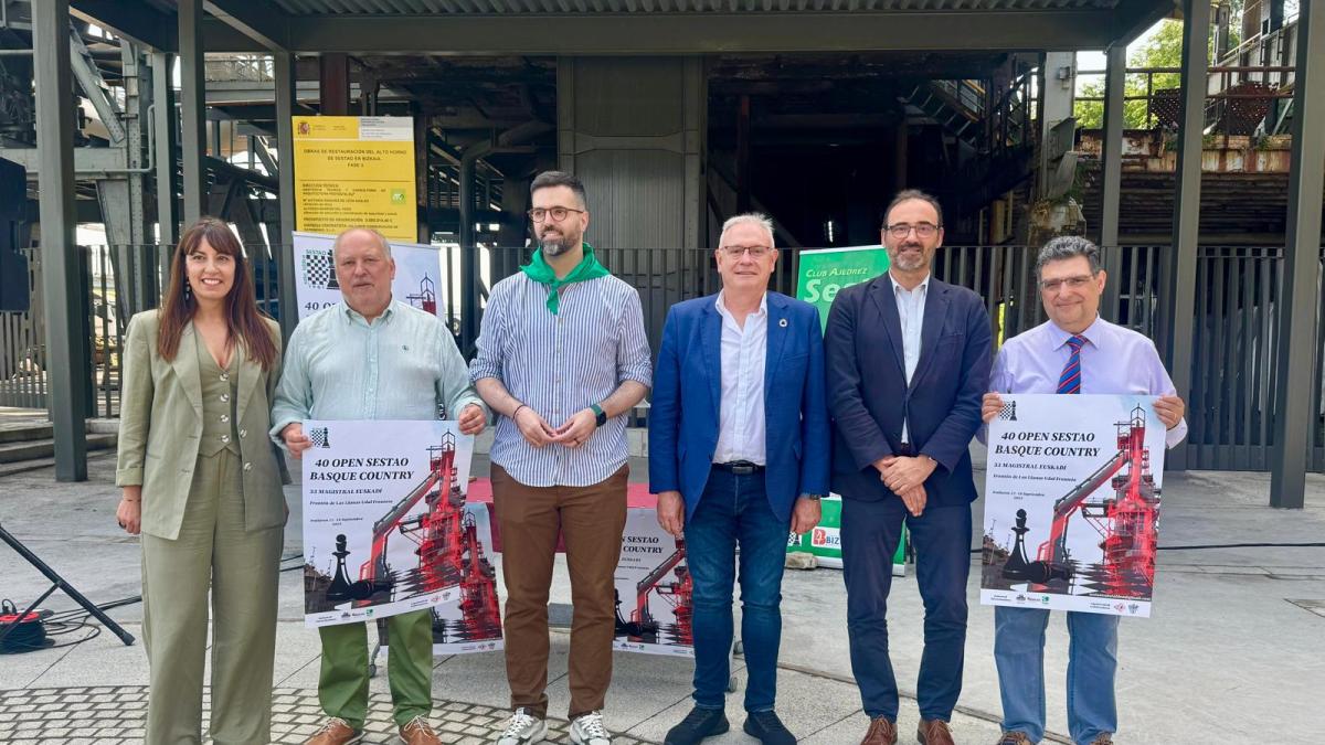 Presentación 40 Open Basque Country de Ajedrez