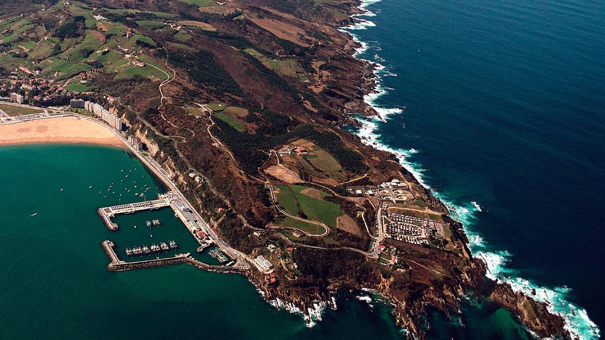 Jaizkibel mendia goitik ikusita.