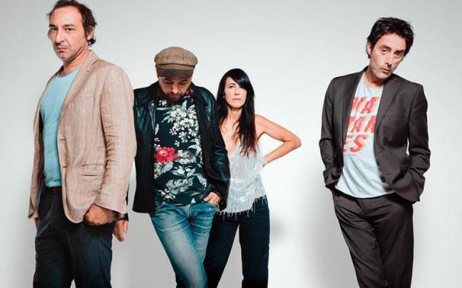 El grupo navarro El Columpio Asesino en una foto promocional reciente.