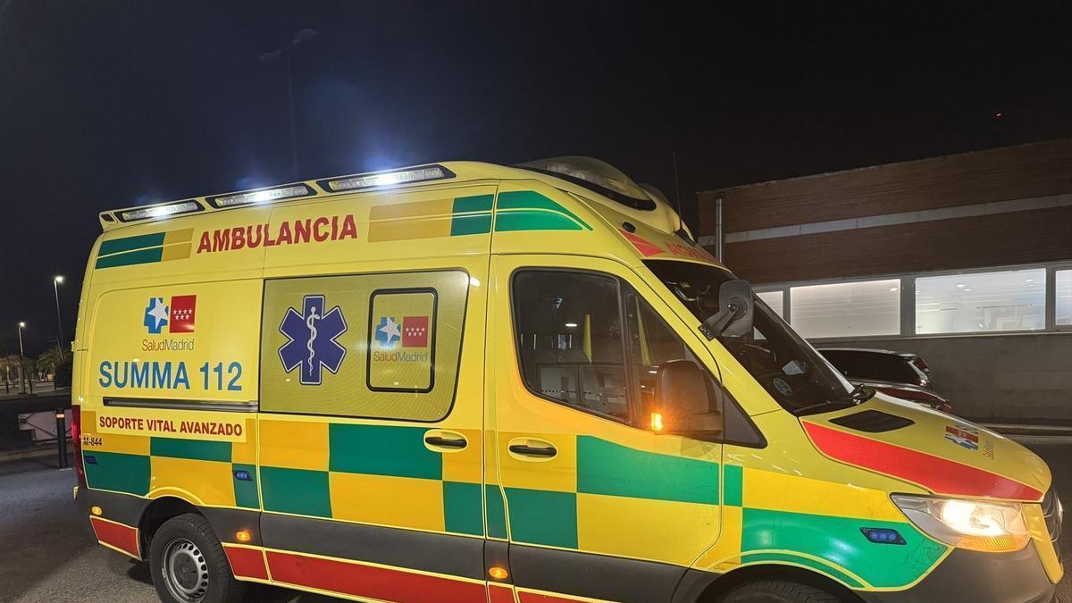 Ambulancia de la COMUNIDAD DE MADRID