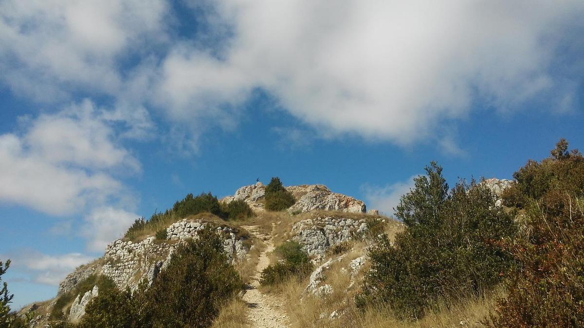 Último tramo antes de la cima