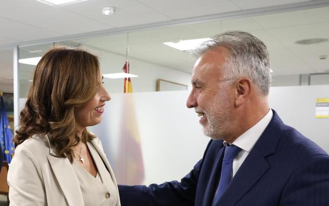 La consejera Olatz Garamendi, con el ministro Torres / Irekia La consejera Olatz Garamendi, con el ministro Torres