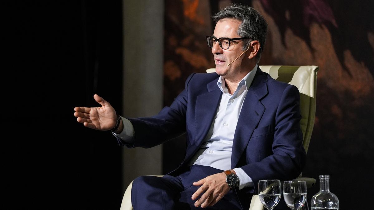 El ministro de la Presidencia, Justicia y Relaciones con las Cortes, Félix Bolaños.