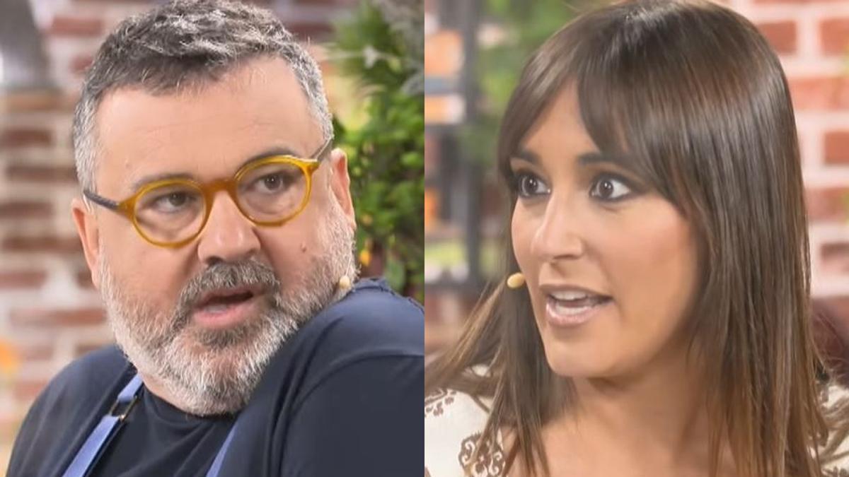 Encontronazo entre Ander González y Gabriela Uriarte