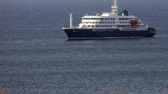El crucero 'MV Hondius'