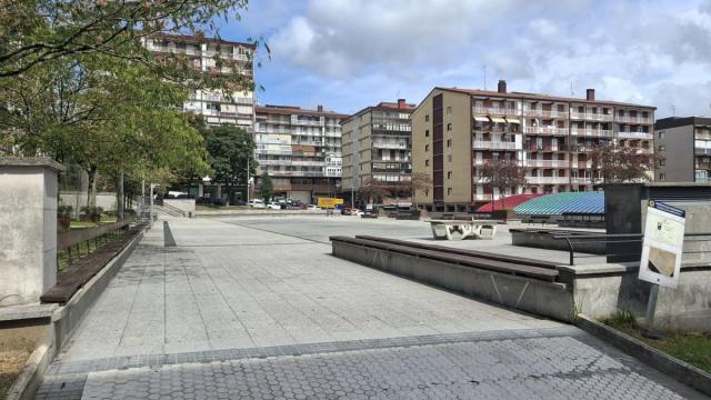 Plaza Pablo Sorozabal de Beraun.