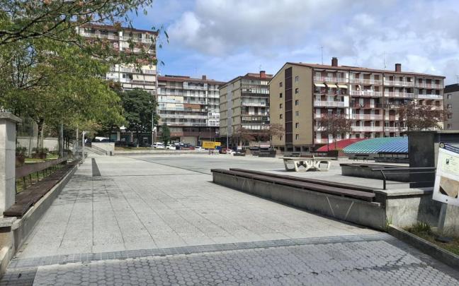 Plaza Pablo Sorozabal de Beraun.