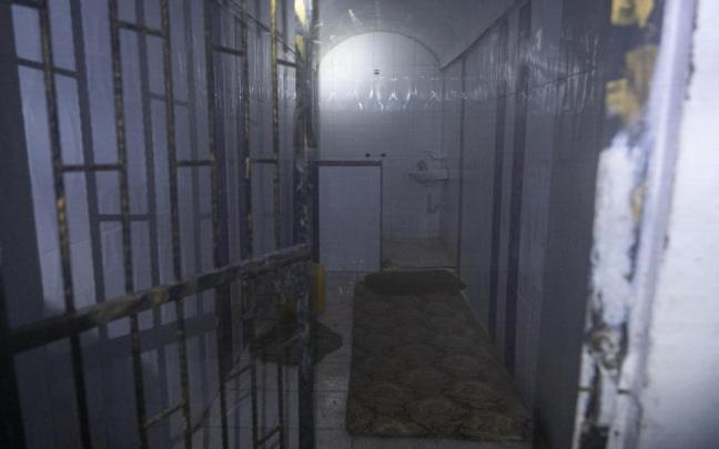 Uno de los túneles en Gaza donde Hamás retuvo a rehenes.