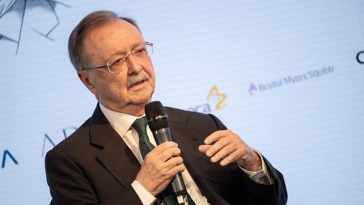 El presidente de Ceuta, Juan Jesús Vivas, durante un diálogo en el 'Forbes Económic Summit'.