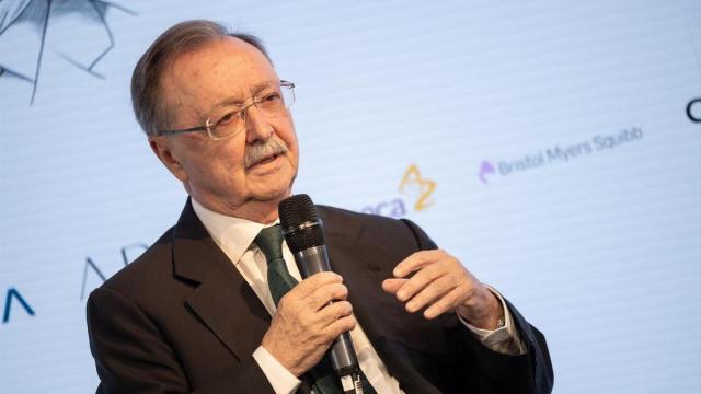 El presidente de Ceuta, Juan Jesús Vivas, durante un diálogo en el 'Forbes Económic Summit'.