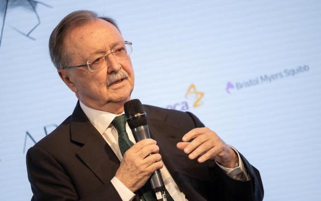 El presidente de Ceuta, Juan Jesús Vivas, durante un diálogo en el 'Forbes Económic Summit'.