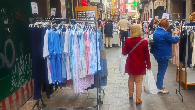 La exposición de los productos en la calles de la localidad volverá a ser una imagen común entre el jueves y el sábado.