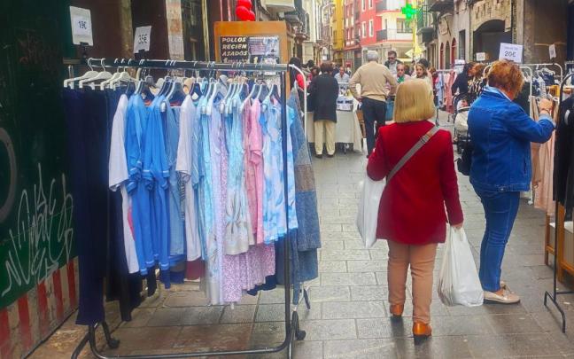 La exposición de los productos en la calles de la localidad volverá a ser una imagen común entre el jueves y el sábado.