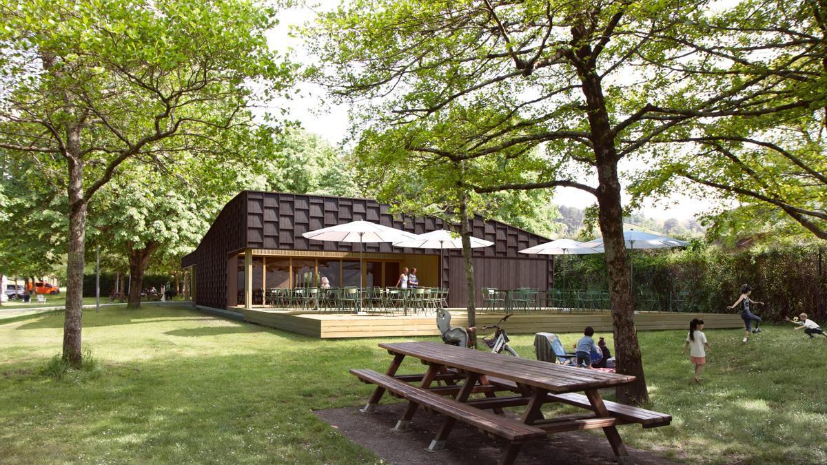 Recreacion de la cantina de Asti.