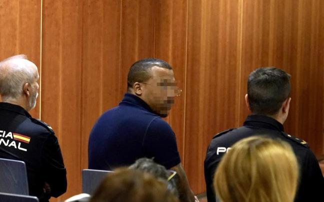 'El Melillero' al inicio de su juicio en Málaga.
