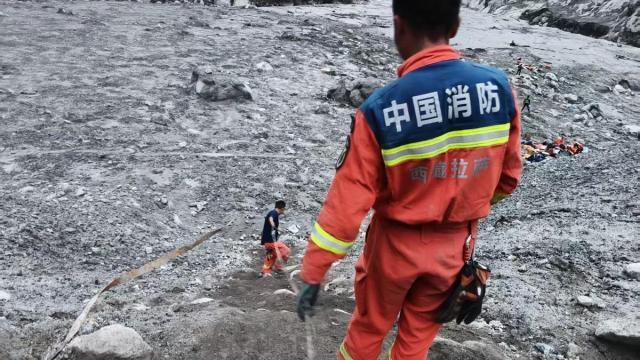 Labores de rescate en Nepal.