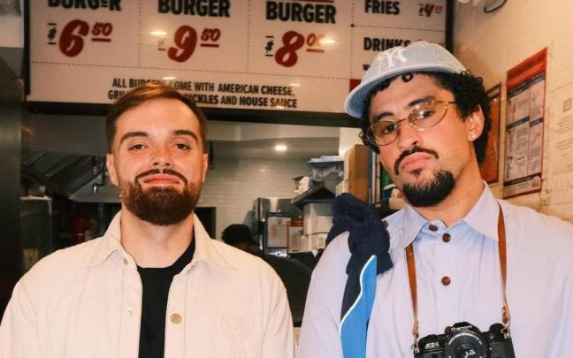 El streamer Ibai Llanos junto a Bad Bunny