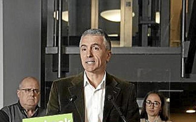 Zubiarrain hablando. | FOTO: N.G.