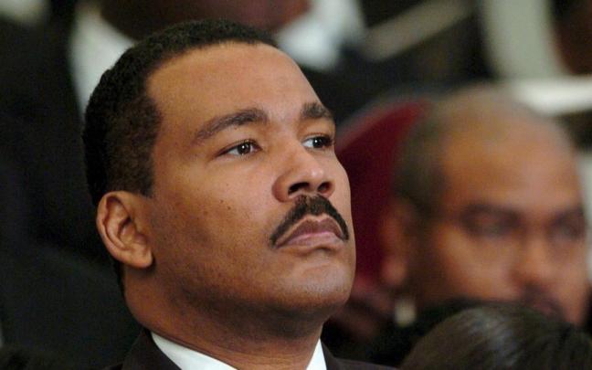 Fotografía de archivo de Dexter Scott King.