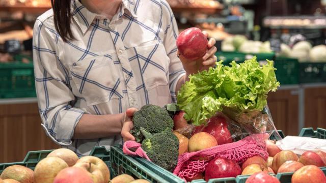 Compras en la frutería