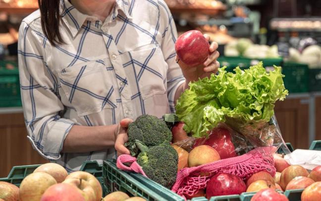 Compras en la frutería