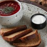 La sopa de remolacha es probablemente el plato más tradiconal de Ucrania.