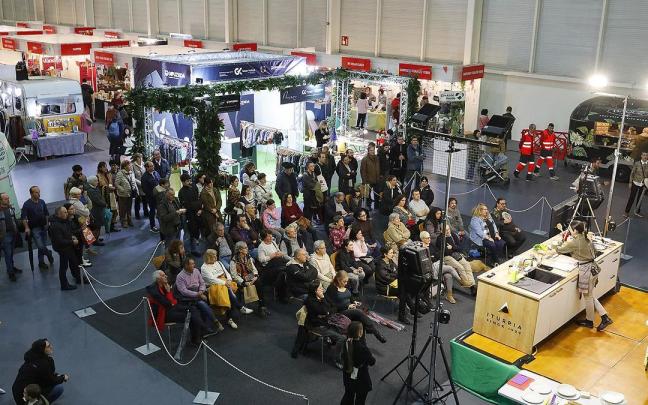 Foto de una edición previa de la feria Be Veggie que cada año se celebra en Ficoba. / Aitor Izaguirre Ansa Foto de una edición previa de la feria Be Veggie que cada año se celebra en Ficoba.