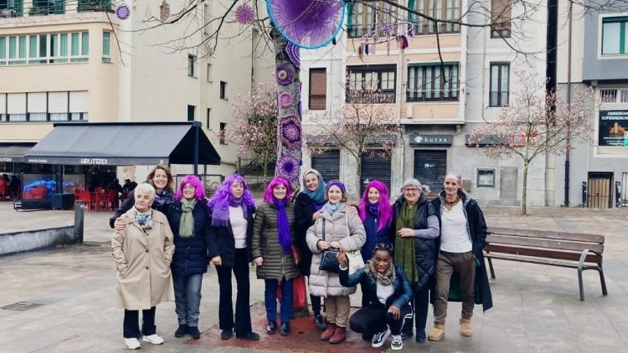 Una actividad relacionada con el 8M