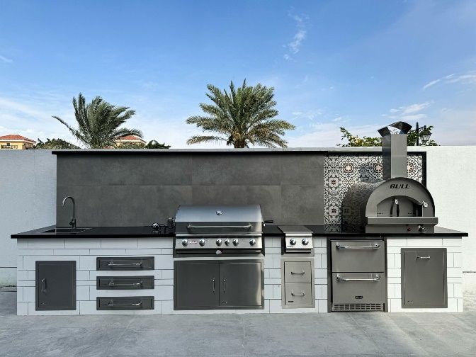 Barbacoa de gas Bull.